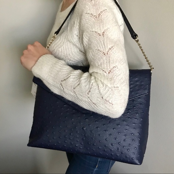 Kate Spade Shoulder Bag French Navy - Picture 9 of 14